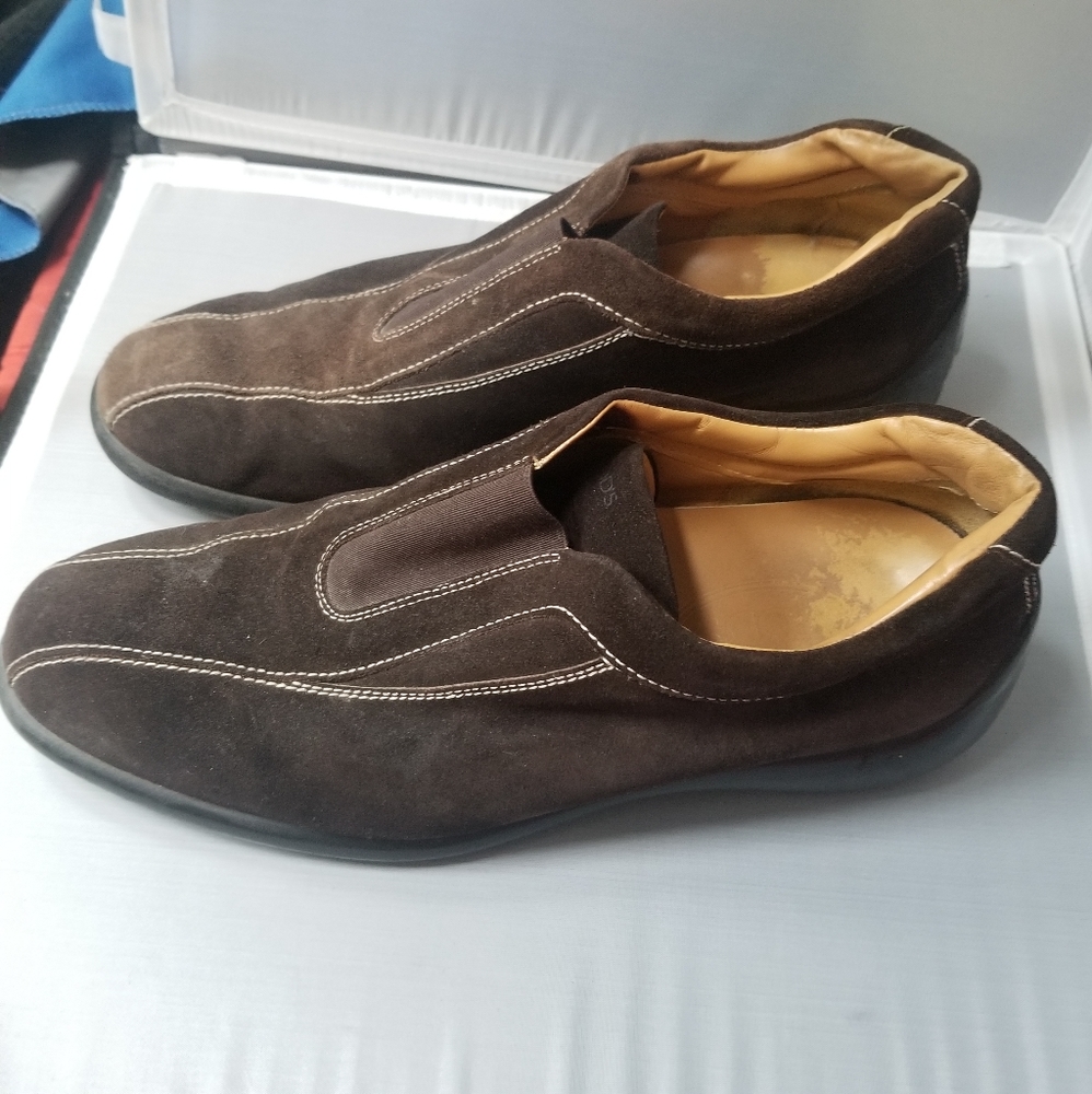 Tods brown suede shoes - Picture 2 of 8